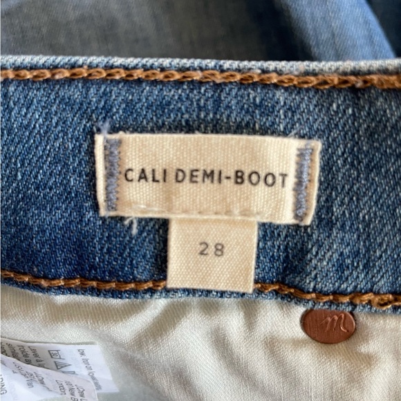 Madewell | Cali Demi Boot Light Wash High Waist Jeans, 28 - Picture 8 of 12